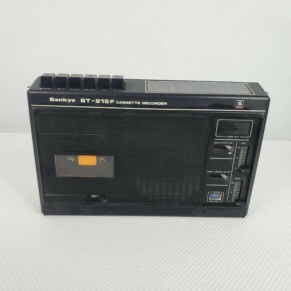 Vintage Sankyo ST-215F Cassette Recorder Radio Parts Only Made in Japan - Picture 1 of 10